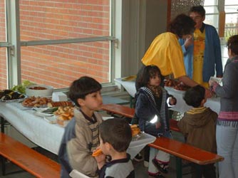 internationales Büfett